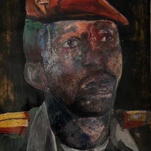 Oil and mixed media on paper, 32 x 46 cm | 13 x 18 in