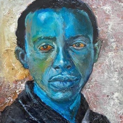 Acrylic and oil painting on paper, 30 x 40 cm | 12 x 16 in