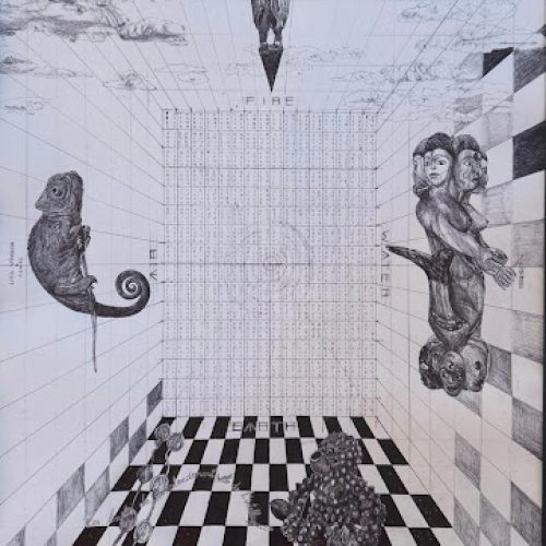 Ballpoint pen on paper, 70 x 100 cm | 27,9 x 39,3 in